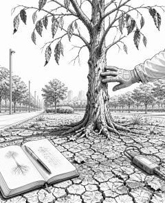 ai-drought-stressed-trees-biomass
