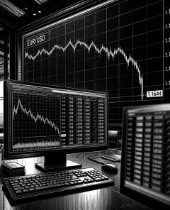 ai-euro-dollar-technical-trading-needle