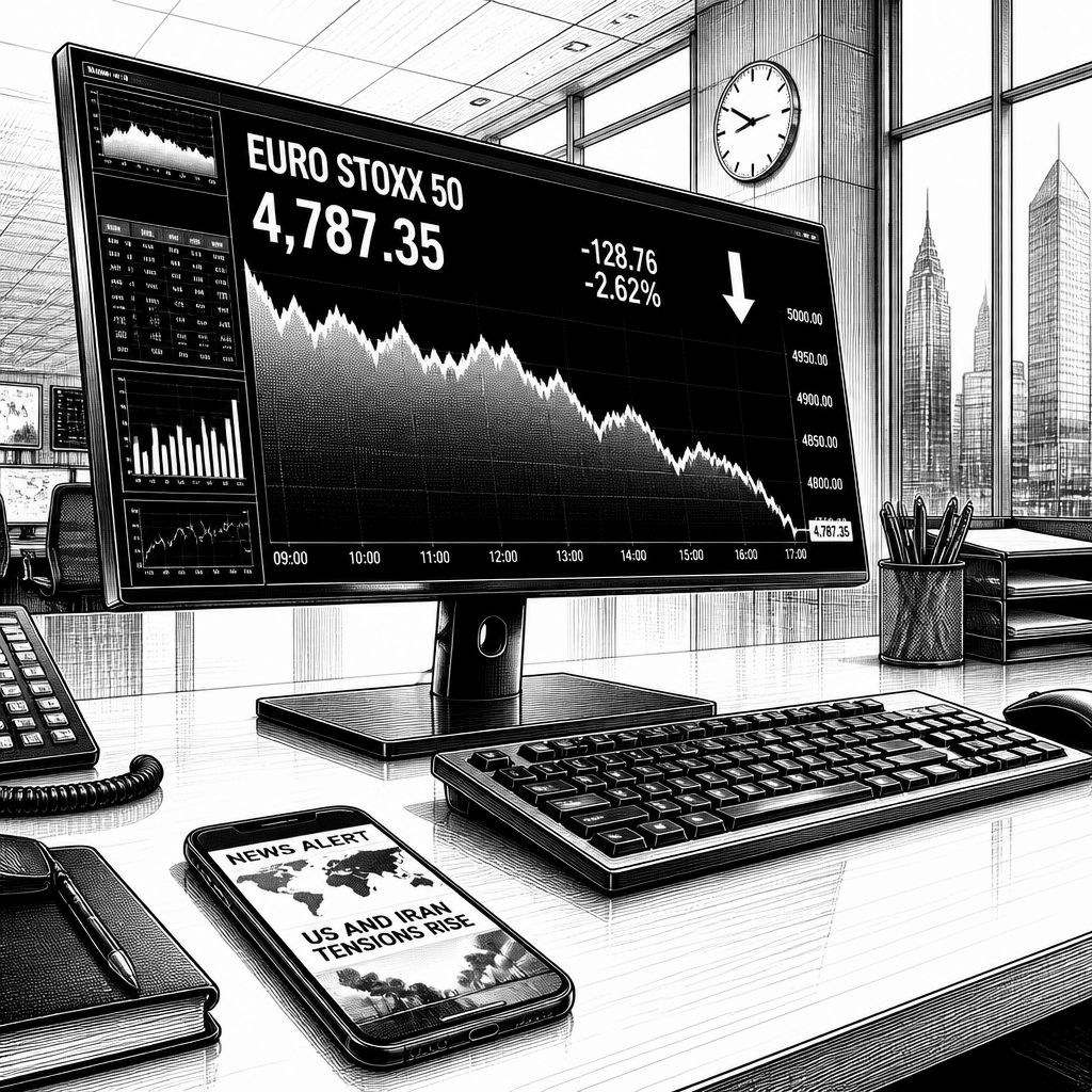 EuroStoxx 50 stoppt Rekordjagd nach US-Iran-Signalen – Märkte drehen EuroStoxx 50 stoppt Rekordjagd nach US-Iran-Signalen – Märkte drehen