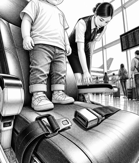 ai-flight-cancelled-child-seatbelt