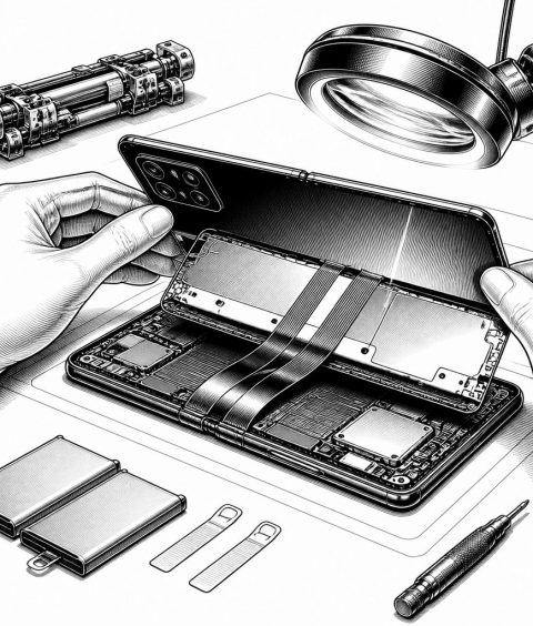 ai-galaxy-z-fold-8-teardown-titan-schutz-reparatur