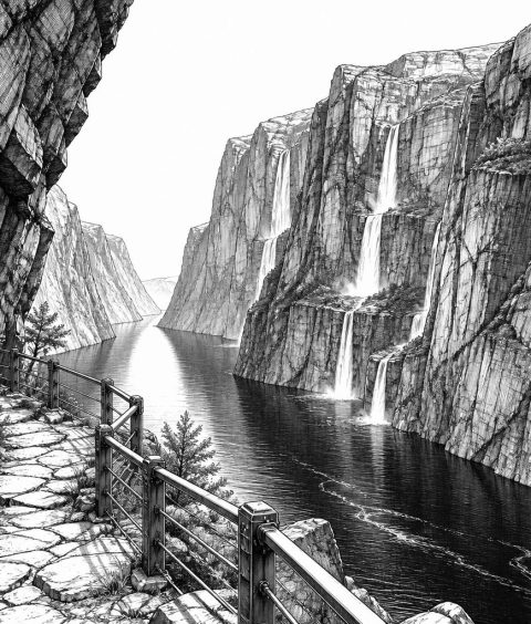 ai-geirangerfjorden-fels-wasserfaelle