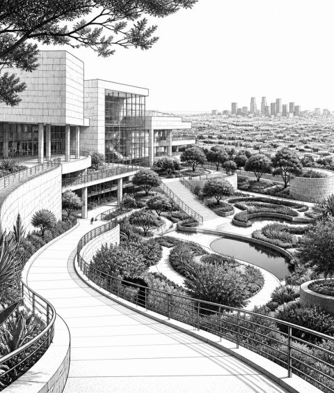 ai-getty-center-los-angeles-travertin-meier
