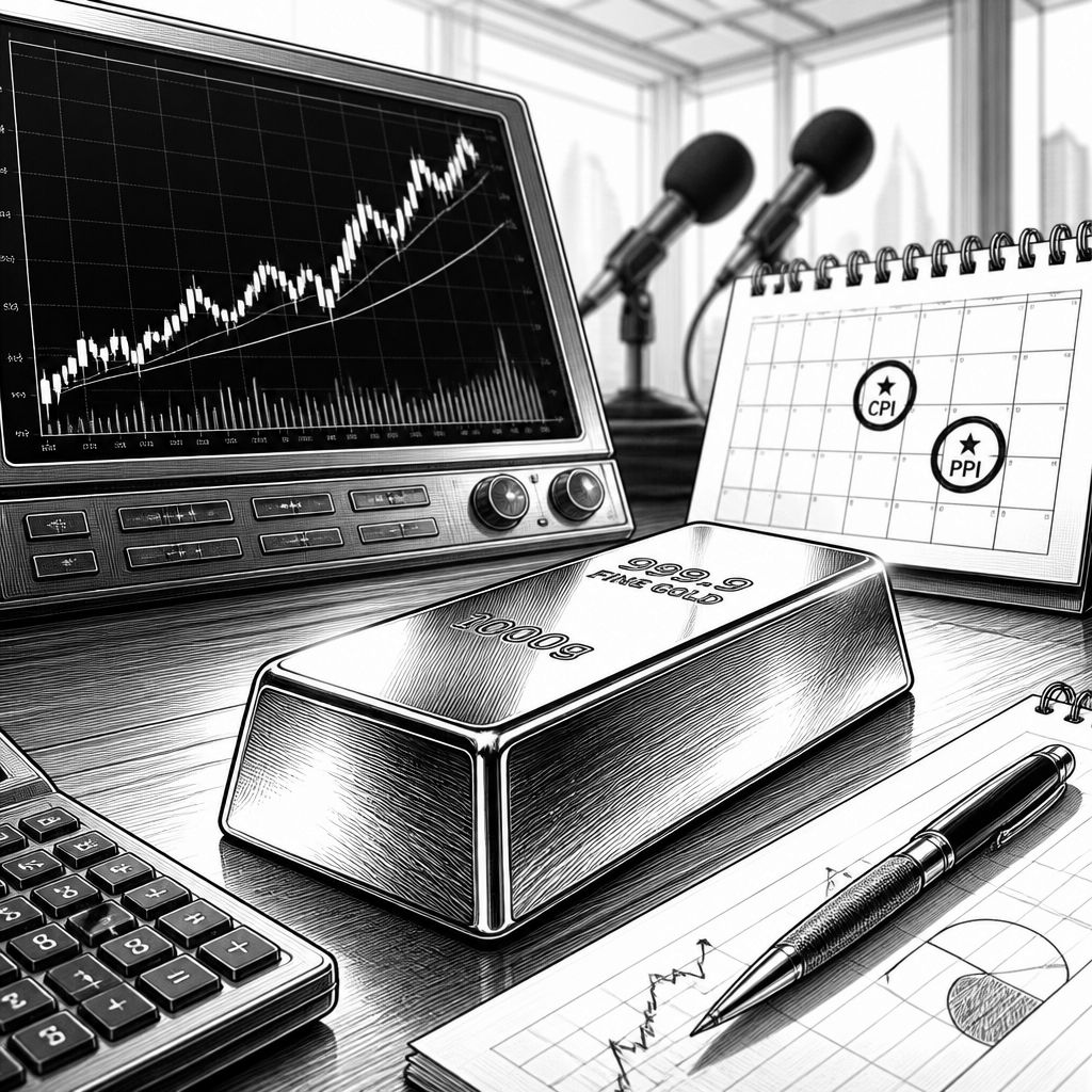 Gold steigt nach Zwei-Monats-Hoch – Investoren warten auf US-CPI- und PPI-Signale Gold steigt nach Zwei-Monats-Hoch – Investoren warten auf US-CPI- und PPI-Signale