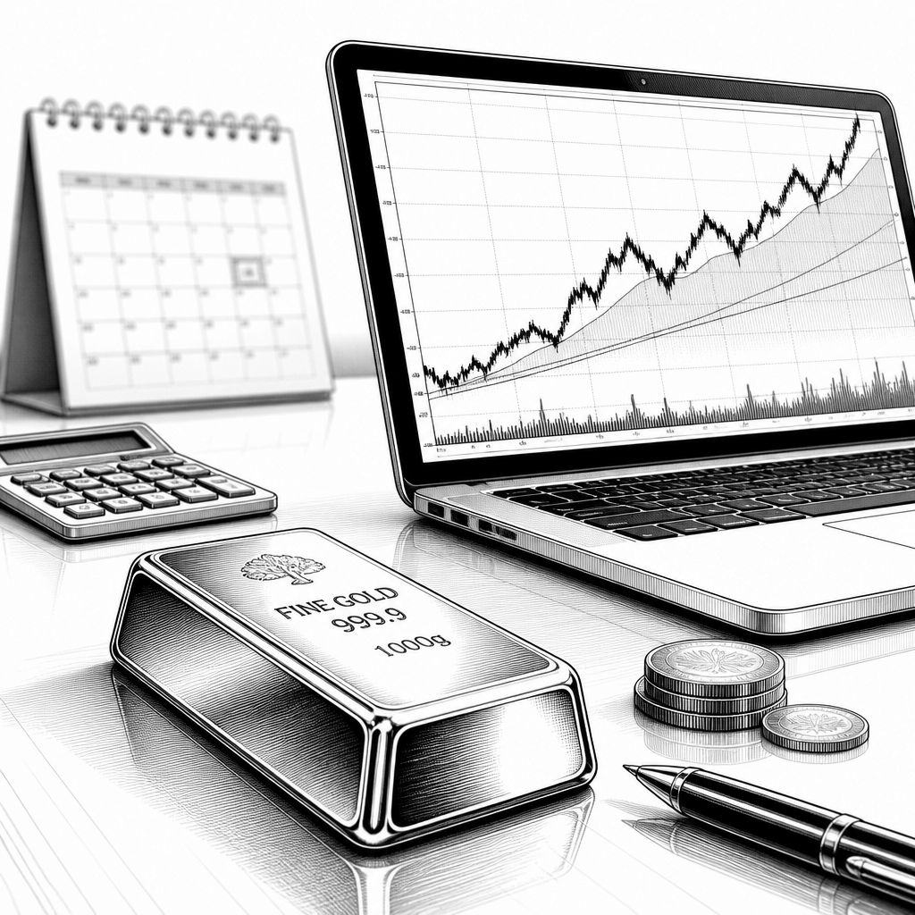Gold steigt wieder: Kursgewinn von rund 10 % nach Zinserwartungs-Wende Gold steigt wieder: Kursgewinn von rund 10 % nach Zinserwartungs-Wende