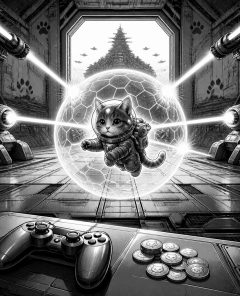 ai-gravikitty-space-cat-force-field