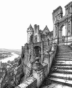 ai-heidelberg-schloss-ruine-neckar