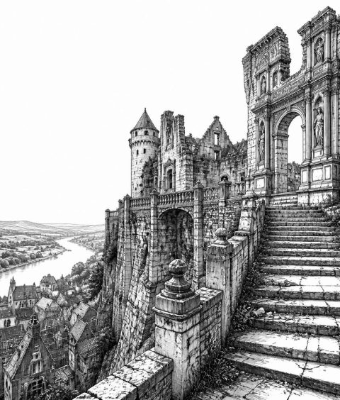 ai-heidelberg-schloss-ruine-neckar