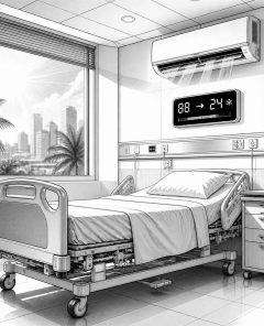 ai-hitzeschutz-klinik-klimaanlage-patientenzimmer
