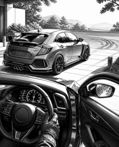 ai-honda-civic-type-r-track-mode
