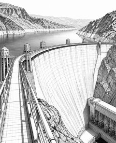 ai-hoover-dam-betonbogen-lake-mead