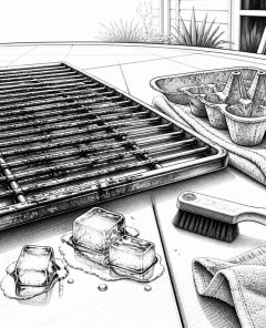 ai-household-egg-carton-ice-grill-cleaning