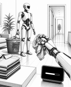 ai-household-laundry-folding-robot