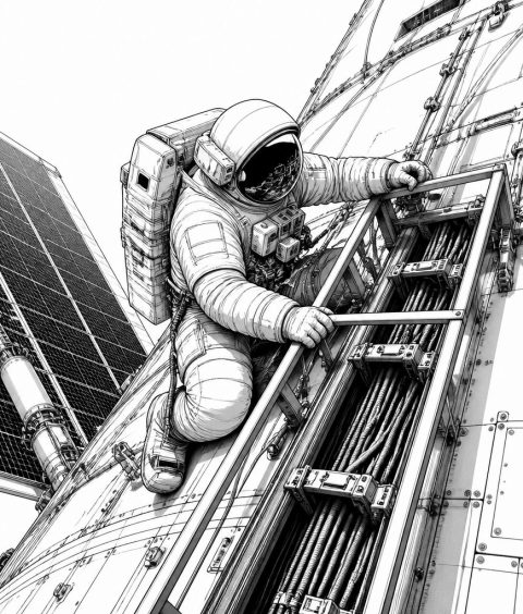 ai-iss-iro sa-power-channel-spacewalk-setup