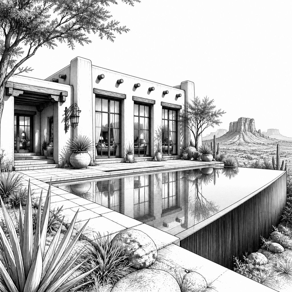 Jochen Zeitz bietet „Succession“-Kulisse in Santa Fe für 16,5 Mio. Dollar an Jochen Zeitz bietet „Succession“-Kulisse in Santa Fe für 16,5 Mio. Dollar an