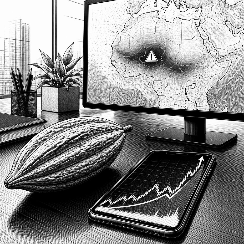 El Niño treibt Kakao auf 12-Jahres-Hoch – WisdomTree Cocoa 2x EUR unter Druck El Niño treibt Kakao auf 12-Jahres-Hoch – WisdomTree Cocoa 2x EUR unter Druck