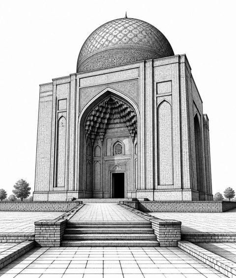 ai-khoja-ahmed-yasawi-keshenesi-turkistan