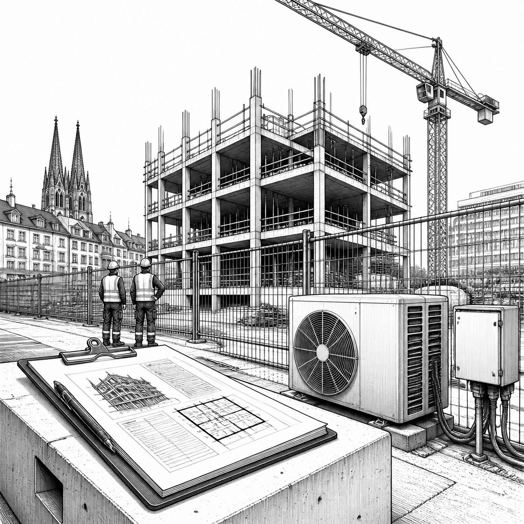 GAG baut geförderten Wohnraum in Köln-Zollstock mit EH40 und Wärmepumpe GAG baut geförderten Wohnraum in Köln-Zollstock mit EH40 und Wärmepumpe
