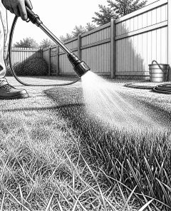 ai-lawn-painting-usa-dry-grass-green-spray