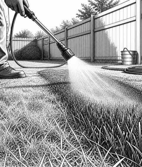 ai-lawn-painting-usa-dry-grass-green-spray