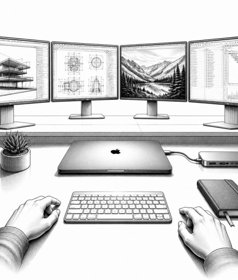 ai-macbook-m5-vier-externe-displays