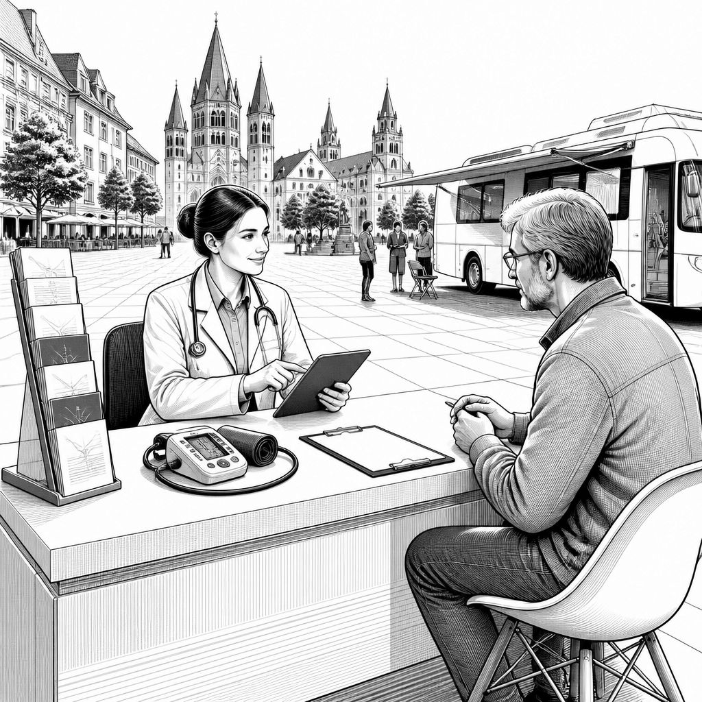 Mainzer Infobus zur Herz-Gesundheit: Risiko kostenlos prüfen lassen Mainzer Infobus zur Herz-Gesundheit: Risiko kostenlos prüfen lassen