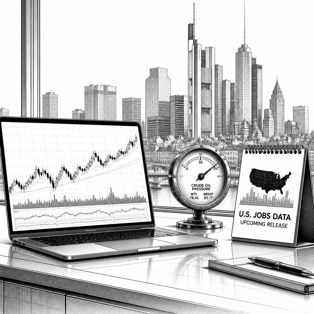 Börsentag im Fokus: DAX trotz Zurückhaltung, Öl und US-Jobdaten als Treiber Börsentag im Fokus: DAX trotz Zurückhaltung, Öl und US-Jobdaten als Treiber