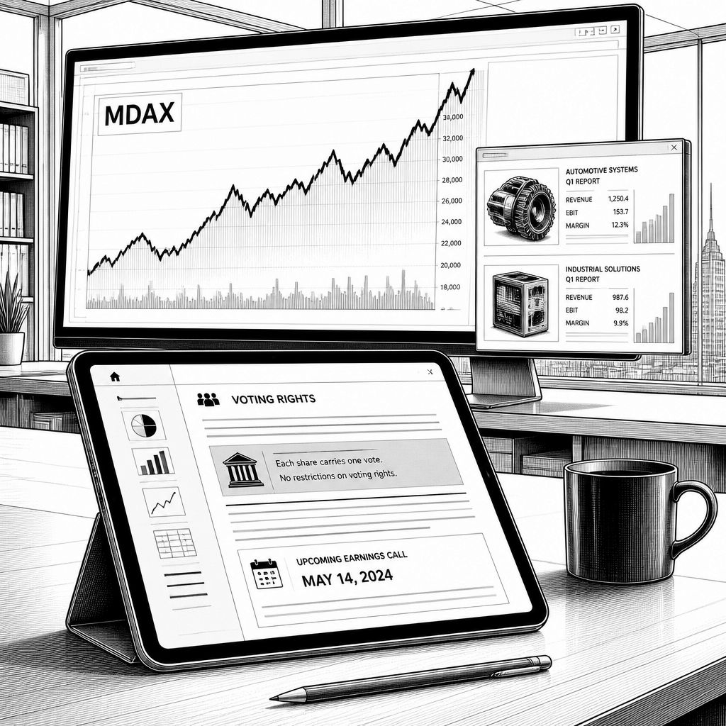 MDAX im Fokus: Evonik liefert stark, RENK profitiert von BlackRock MDAX im Fokus: Evonik liefert stark, RENK profitiert von BlackRock