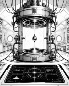 ai-metallisches-glas-iss-schwebende-tropfen