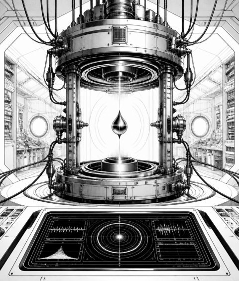 ai-metallisches-glas-iss-schwebende-tropfen