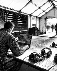ai-military-exercise-michigan-data-communications