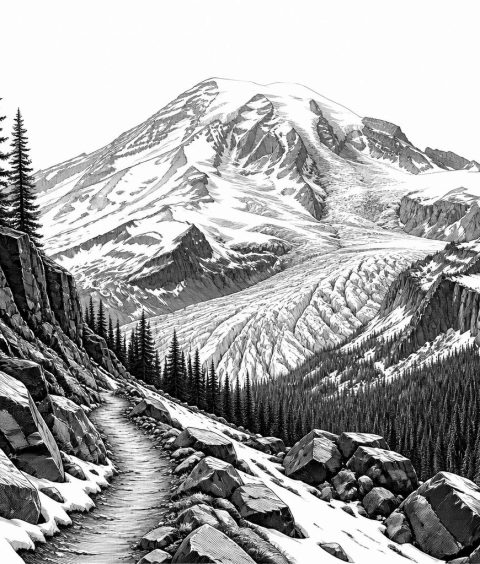 ai-mount-rainier-vulkan-gletscher