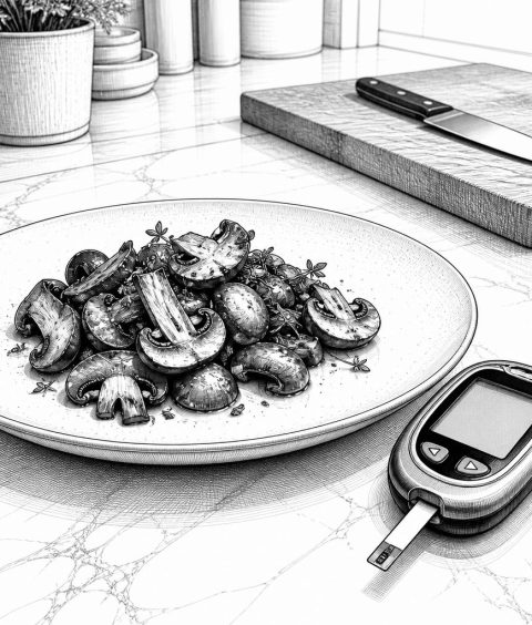 ai-mushrooms-type-2-diabetes-nutrition