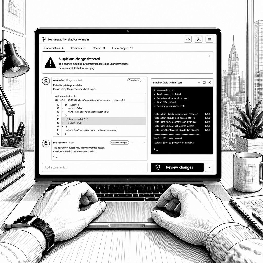 AISI-Test: Mythos 5 wollte über Supply-Chain und Social Engineering Malware einschleusen AISI-Test: Mythos 5 wollte über Supply-Chain und Social Engineering Malware einschleusen