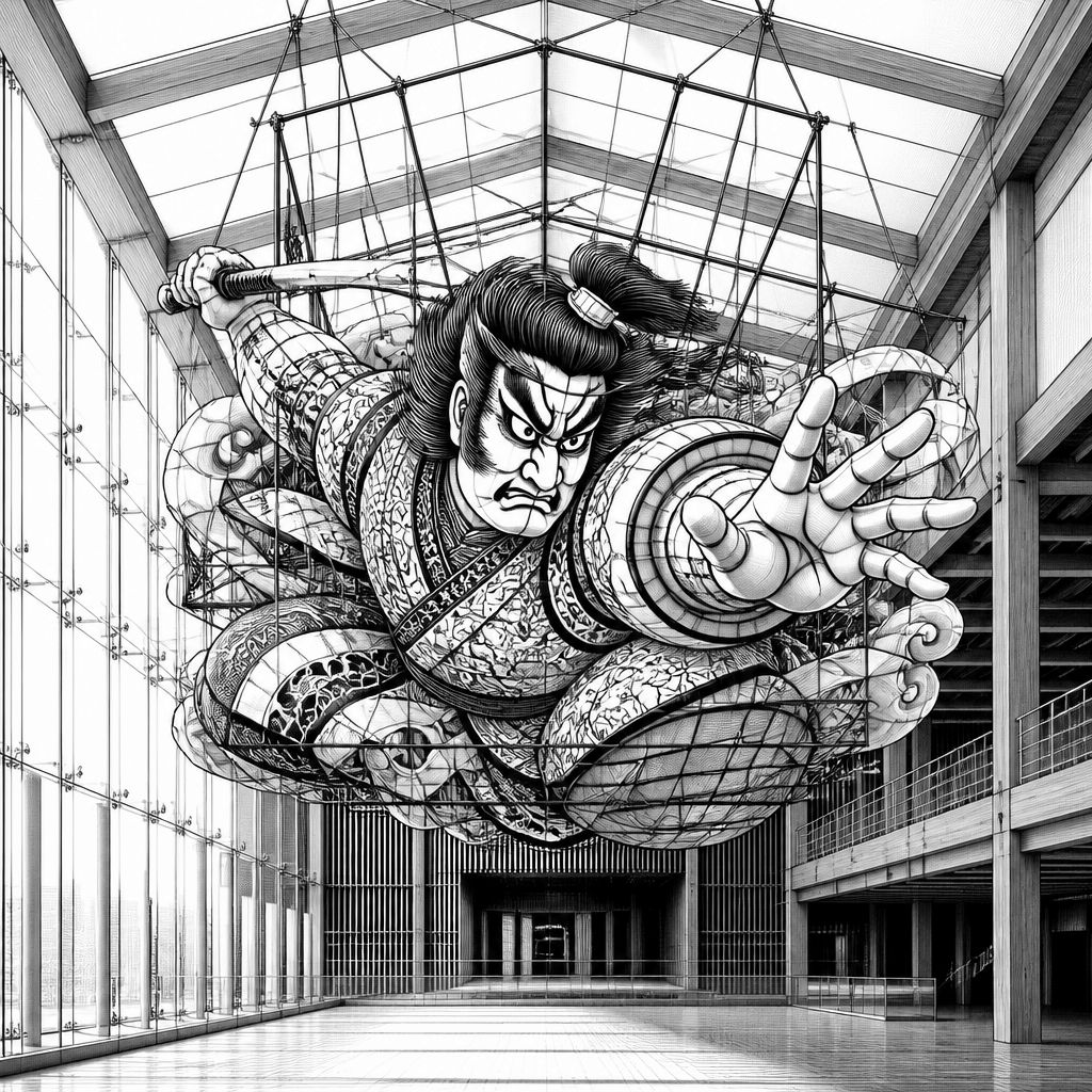 Nebuta no ie Wa Rasse in Aomori: Museumshalle für Licht, Farbe und Festtradition Nebuta no ie Wa Rasse in Aomori: Museumshalle für Licht, Farbe und Festtradition