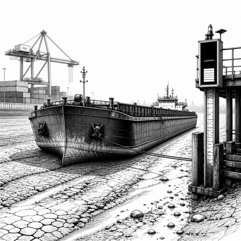 Niedrigwasser am Rhein gefährdet Industrietransporte: IW warnt vor mangelnder Resilienz Niedrigwasser am Rhein gefährdet Industrietransporte: IW warnt vor mangelnder Resilienz