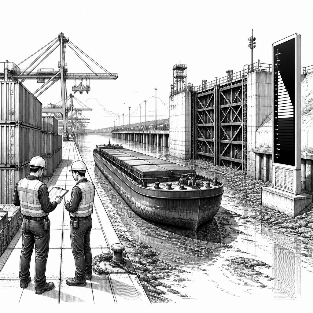 Niedrigwasser trifft Logistikkette: Regierung plant Rhein-Vertiefungen und Sofortmaßnahmen Niedrigwasser trifft Logistikkette: Regierung plant Rhein-Vertiefungen und Sofortmaßnahmen