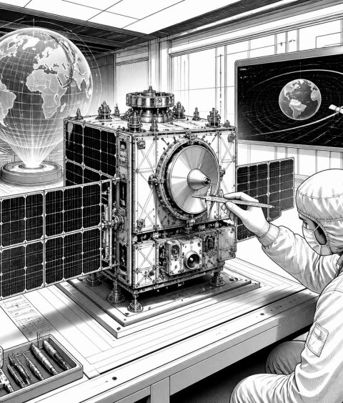 ai-ohb-iris2-meo-satellites