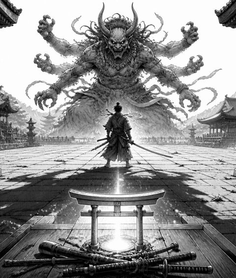 ai-onimusha-way-of-the-sword-preview-boss-battle