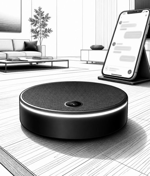 ai-openai-smart-speaker-hockey-puck-led