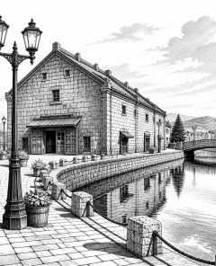 ai-otaru-unga-hafenkanal-steinlager