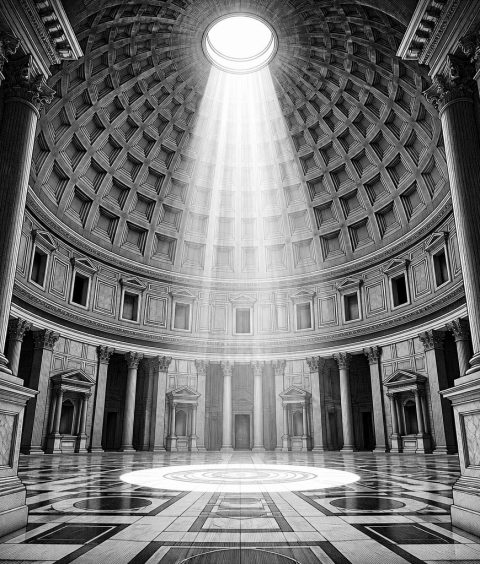 ai-pantheon-oculus-dome-light