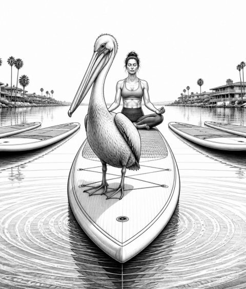 ai-pelikanchen-yoga-batrun-auf-dem-meer