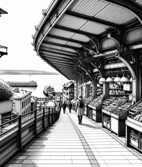 ai-pike-place-market-elliott-bay-architecture