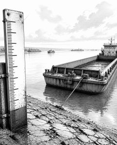 ai-rhein-niedrigwasser-koeln-schifffahrt