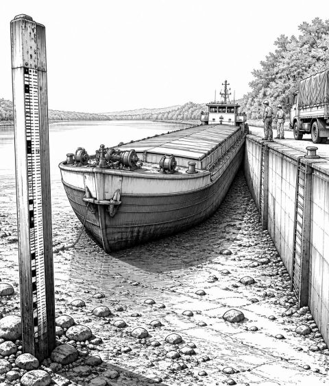 ai-rhein-niedrigwasser-lkw-sonntagsfahrverbot