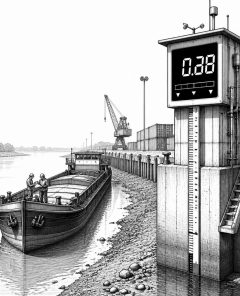 ai-rhein-pegel-tiefstand-binnenschifffahrt