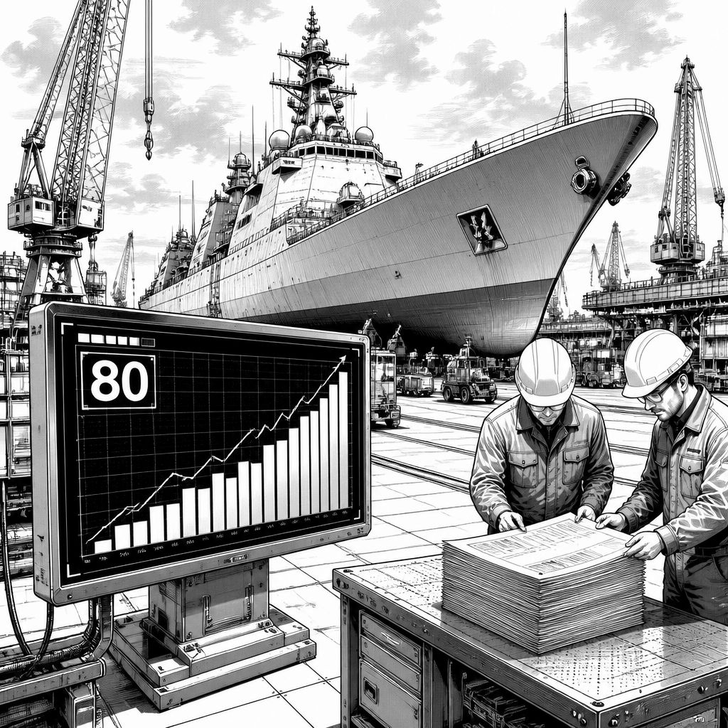 Rheinmetall: Auftragsbestand knackt 80 Mrd. Euro – Cashflow und Marine-Projekt im Fokus Rheinmetall: Auftragsbestand knackt 80 Mrd. Euro – Cashflow und Marine-Projekt im Fokus