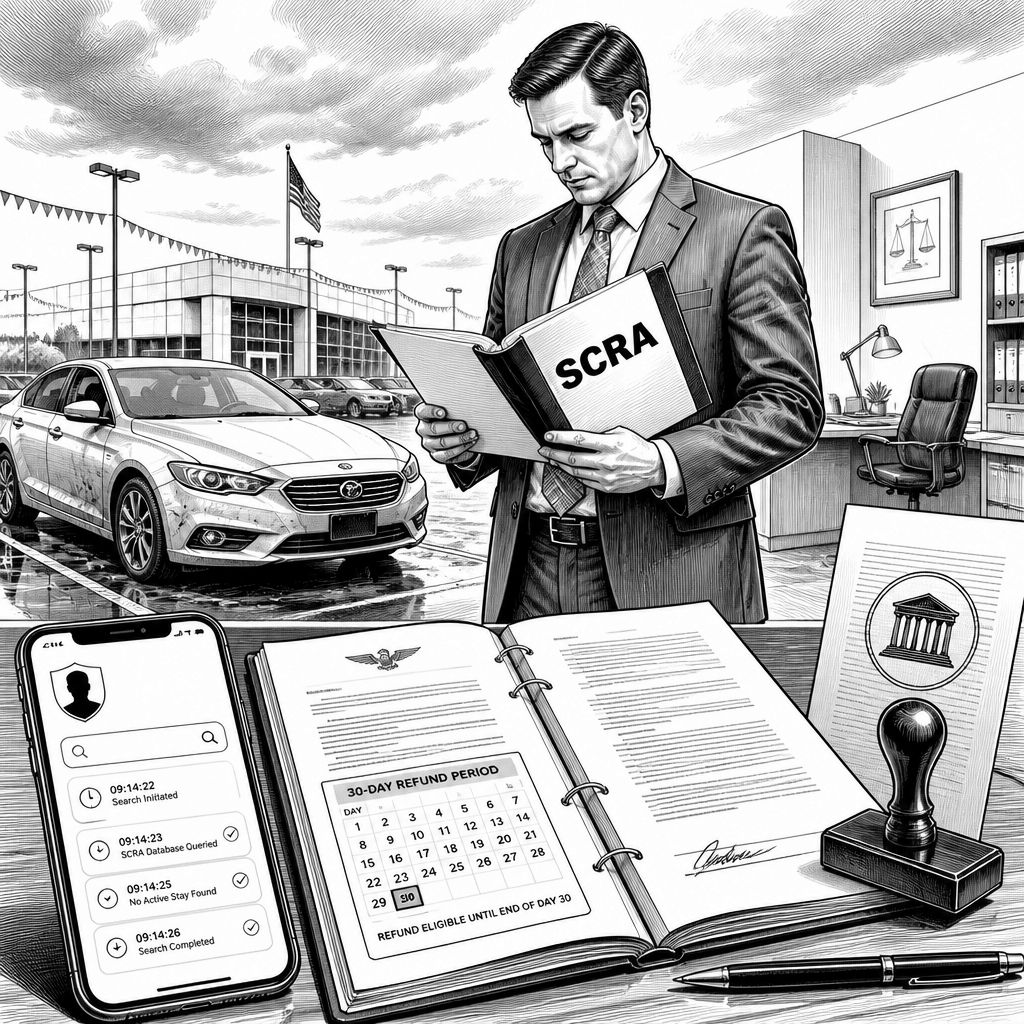 SCRA-Dealersettlement: Was Kfz-Händler bei Leasing, Rücknahme und Refunds beachten müssen SCRA-Dealersettlement: Was Kfz-Händler bei Leasing, Rücknahme und Refunds beachten müssen