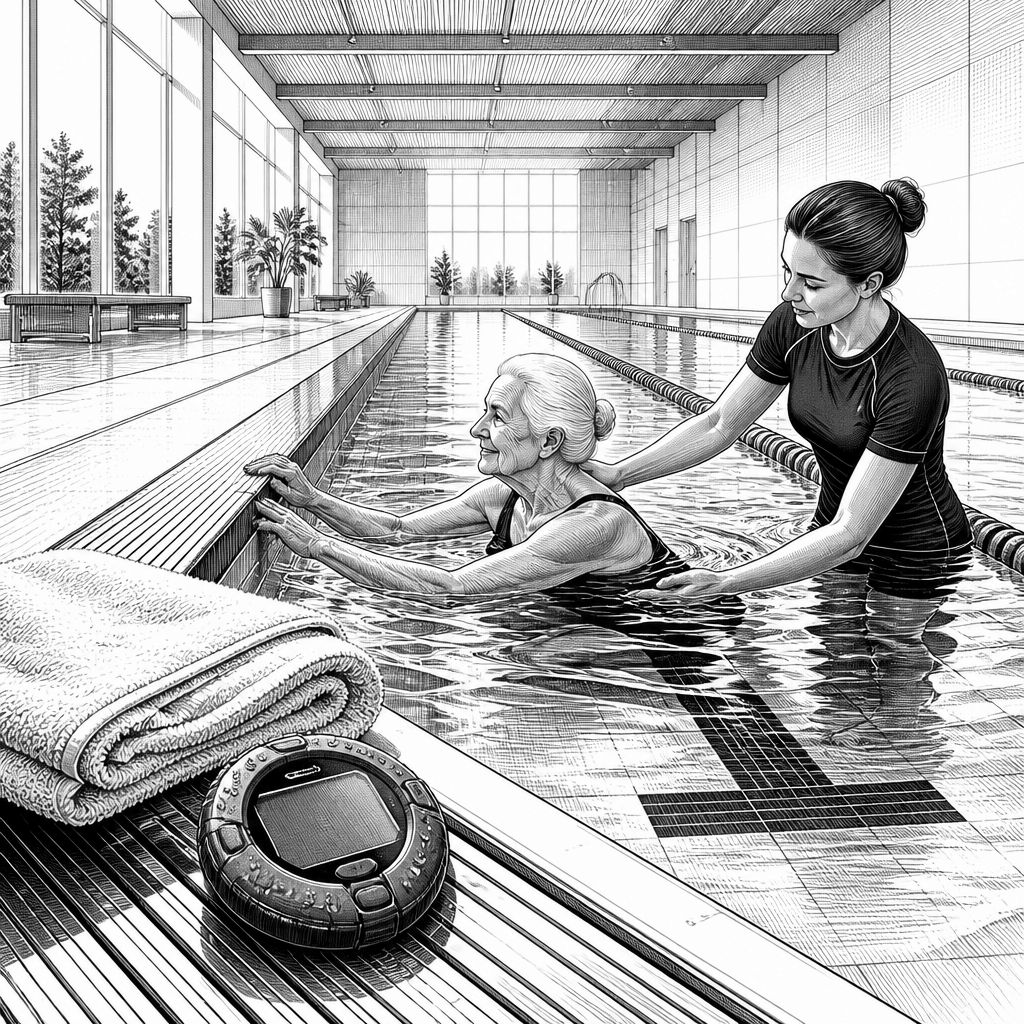 Senioren-Fitness ab September: Aquajogging, Wirbelsäulengymnastik und Rikscha-Fahrten Senioren-Fitness ab September: Aquajogging, Wirbelsäulengymnastik und Rikscha-Fahrten